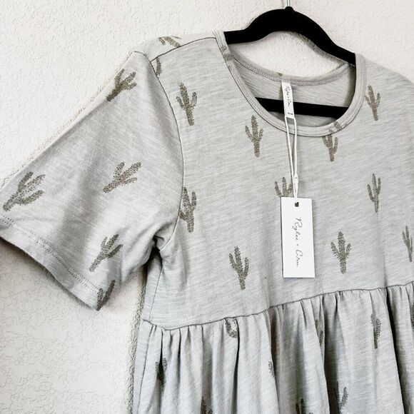 NWT! Rylee + Cru Cactus Finn Dress Size 10-12Y - Picture 4 of 6